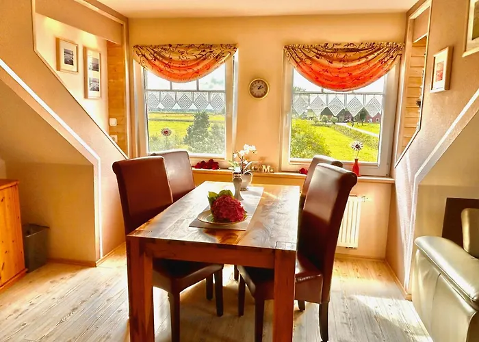 Ferienwohnung-treeneblick شقة Schwabstedt