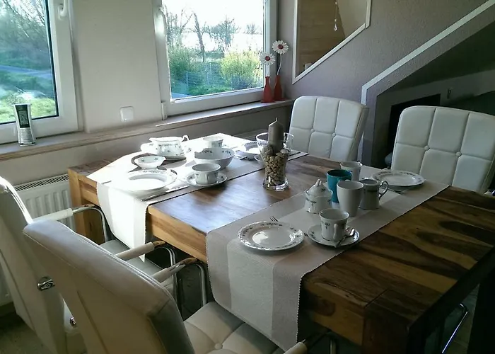 شقة Ferienwohnung-treeneblick Schwabstedt